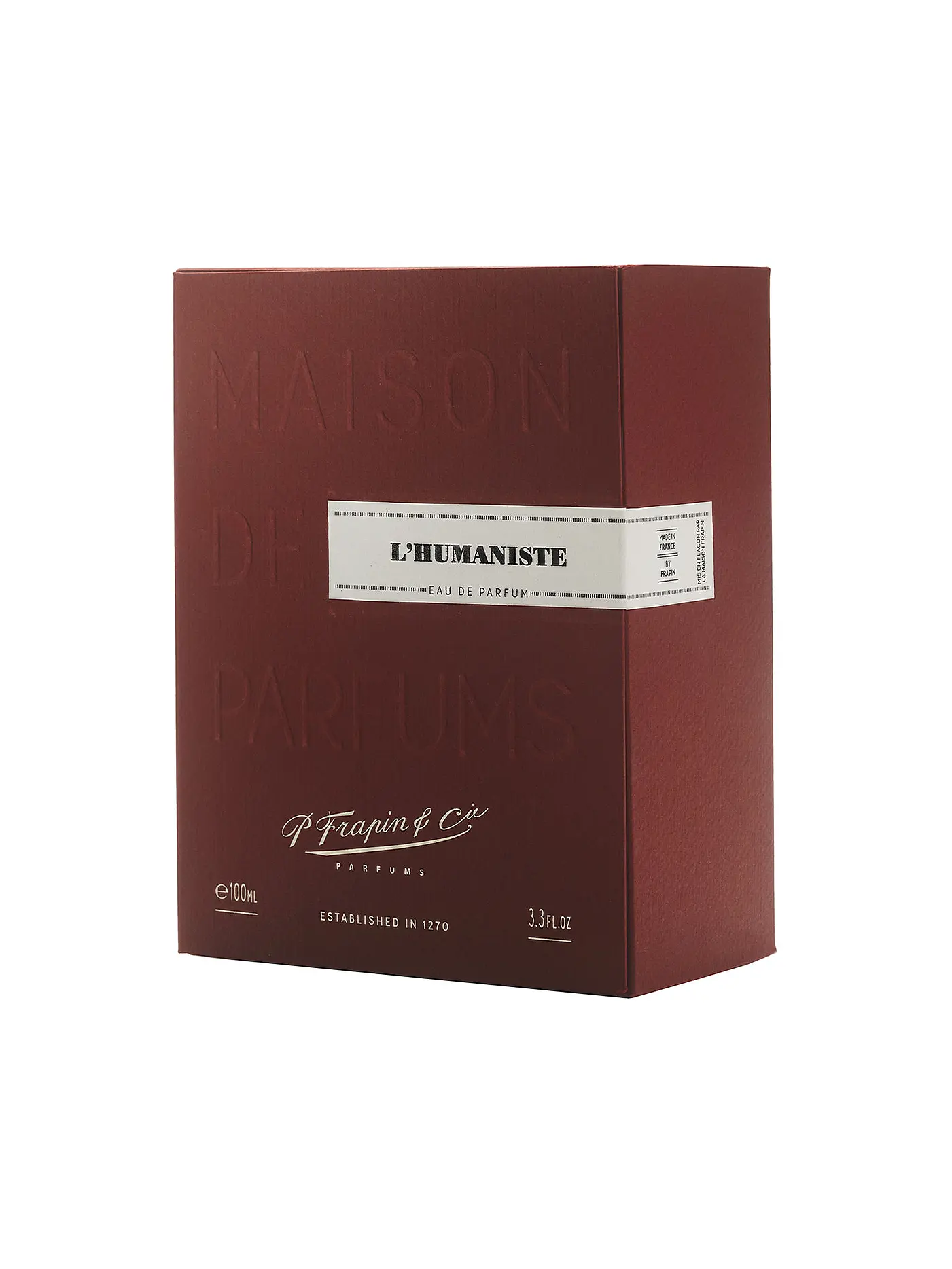 P.FRAPIN&CIE | L'Humaniste Eau de Parfum 100ml | 